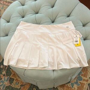 EleVen by Venus Williams White Mini Skirt